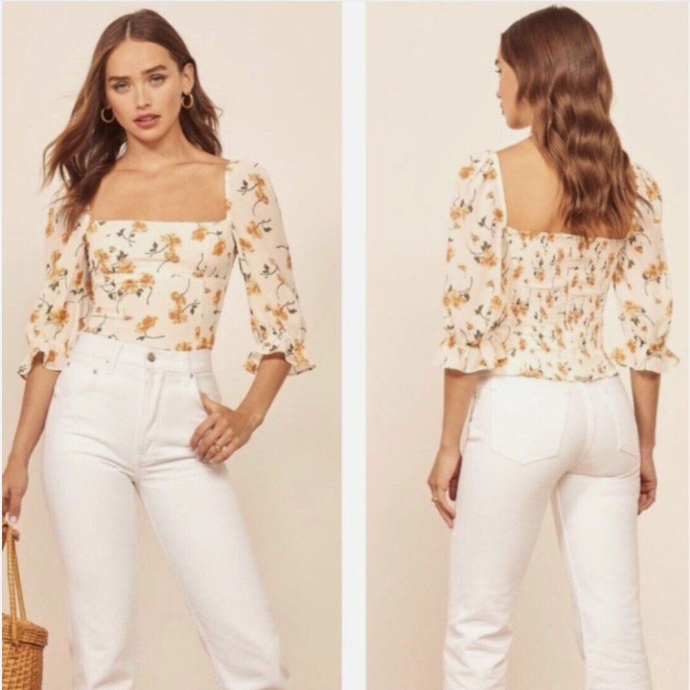 Reformation Georgia Top